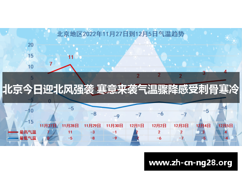 北京今日迎北风强袭 寒意来袭气温骤降感受刺骨寒冷